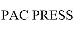 PAC PRESS trademark