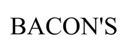 BACON'S trademark