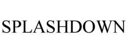 SPLASHDOWN trademark