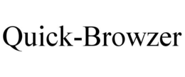 QUICK-BROWZER trademark