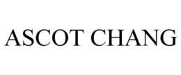 ASCOT CHANG trademark