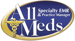 ALL MEDS SPECIALTY EMR & PRACTICE MANGER trademark