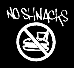 NO SHNACKS trademark