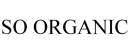 SO ORGANIC trademark
