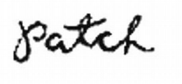 PATCH trademark