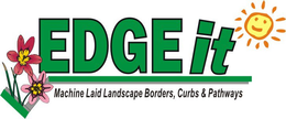 EDGEIT MACHINE LAID LANDSCAPE BORDERS, CURBS & PATHWAYS trademark