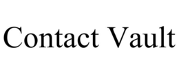 CONTACT VAULT trademark