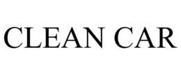 CLEAN CAR trademark