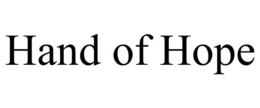 HAND OF HOPE trademark