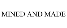 MINED AND MADE trademark