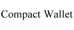 COMPACT WALLET trademark
