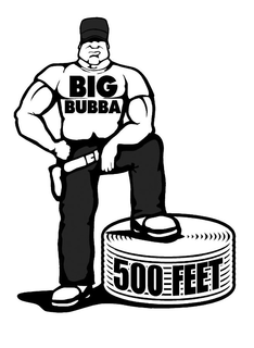 BIG BUBBA 500 FEET trademark
