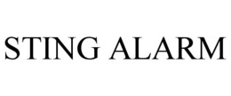 STING ALARM trademark