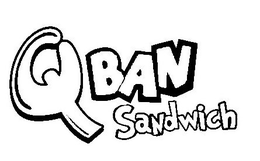 QBAN SANDWICH trademark