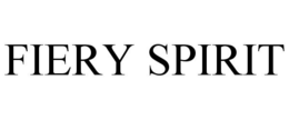 FIERY SPIRIT trademark