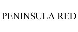 PENINSULA RED trademark