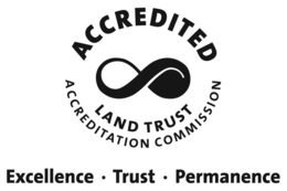 ACCREDITED LAND TRUST ACCREDITATION COMMISSION EXCELLENCE · TRUST · PERMANCENCE trademark
