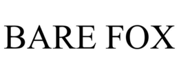 BARE FOX trademark