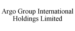 ARGO GROUP INTERNATIONAL HOLDINGS LIMITED trademark