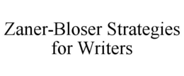 ZANER-BLOSER STRATEGIES FOR WRITERS trademark