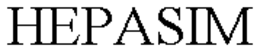 HEPASIM trademark