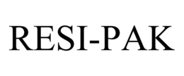 RESI-PAK trademark