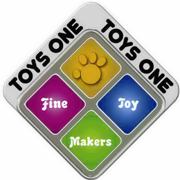 TOYS ONE TOYS ONE FINE TOY MAKERS trademark