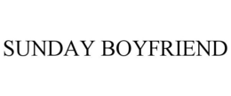 SUNDAY BOYFRIEND trademark