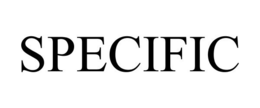 SPECIFIC trademark