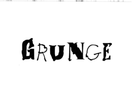 GRUNGE trademark