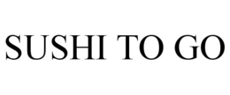 SUSHI TO GO trademark