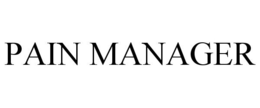 PAIN MANAGER trademark