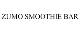 ZUMO SMOOTHIE BAR trademark