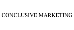CONCLUSIVE MARKETING trademark