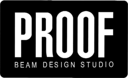 PROOF BEAM DESIGN STUDIO trademark
