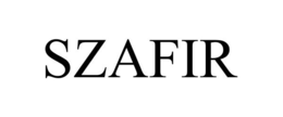 SZAFIR trademark