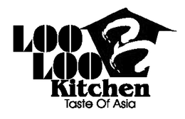 LOO LOO KITCHEN TASTE OF ASIA trademark