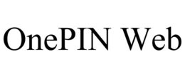 ONEPIN WEB trademark