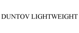 DUNTOV LIGHTWEIGHT trademark