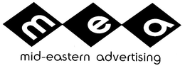 M E A MID-EASTERN ADVERTISING trademark