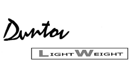 DUNTOV LIGHTWEIGHT trademark