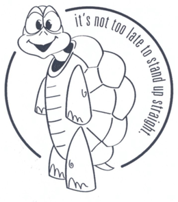 IT'S NOT TOO LATE TO STAND UP STRAIGHT. trademark