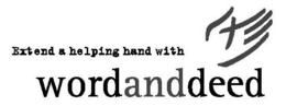 EXTEND A HELPING HAND WITH WORDANDDEED trademark