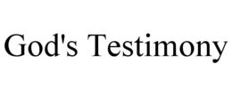 GOD'S TESTIMONY trademark