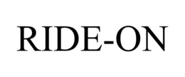 RIDE-ON trademark