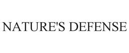 NATURE'S DEFENSE trademark