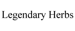 LEGENDARY HERBS trademark