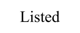 LISTED trademark