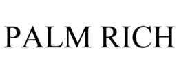 PALM RICH trademark