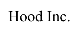 HOOD INC. trademark